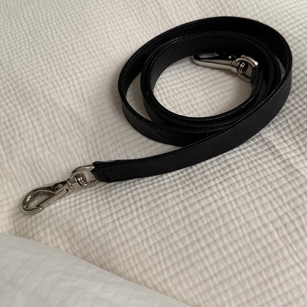 Givenchy Pandora Black Leather Crinkle Bag